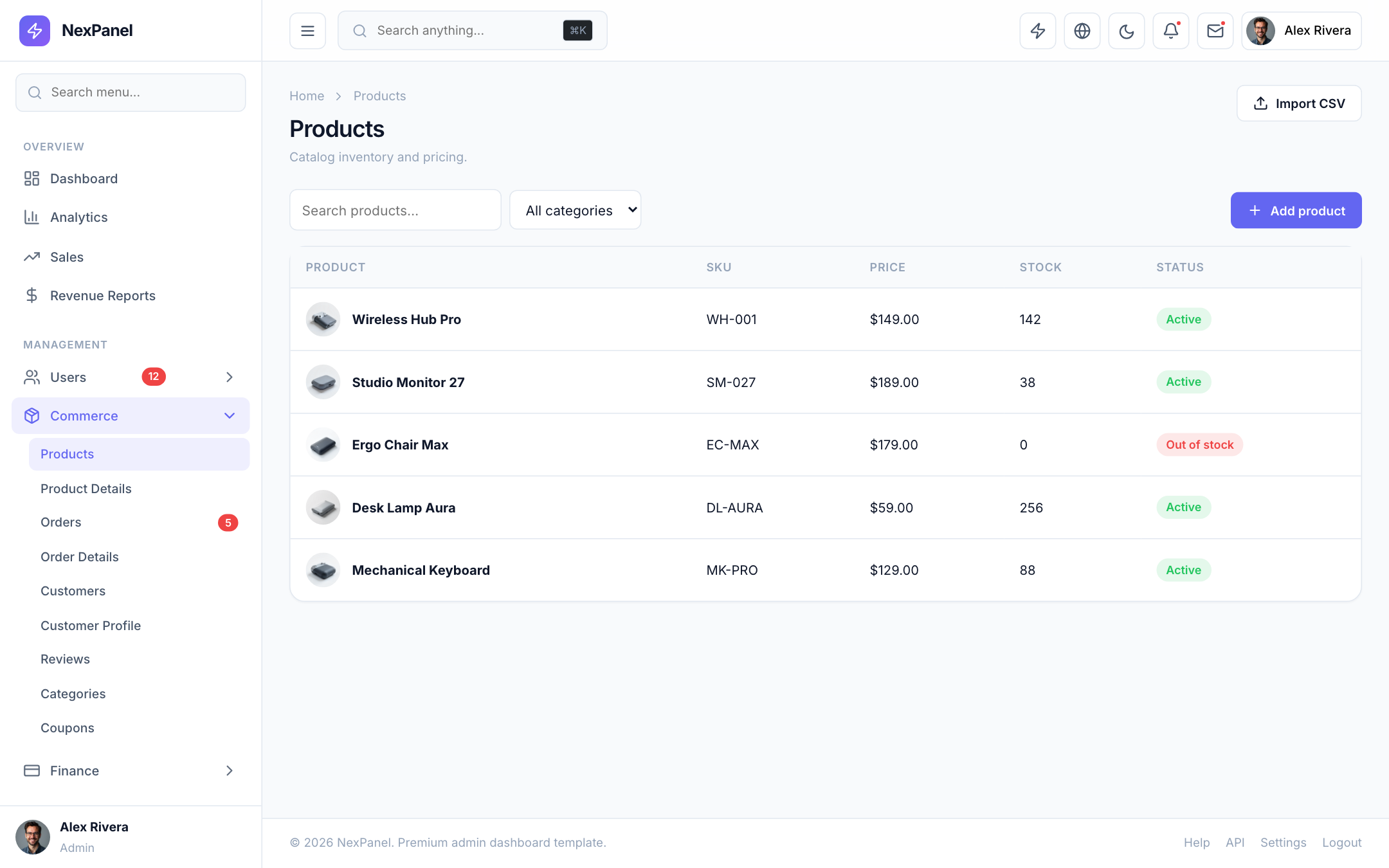 Products