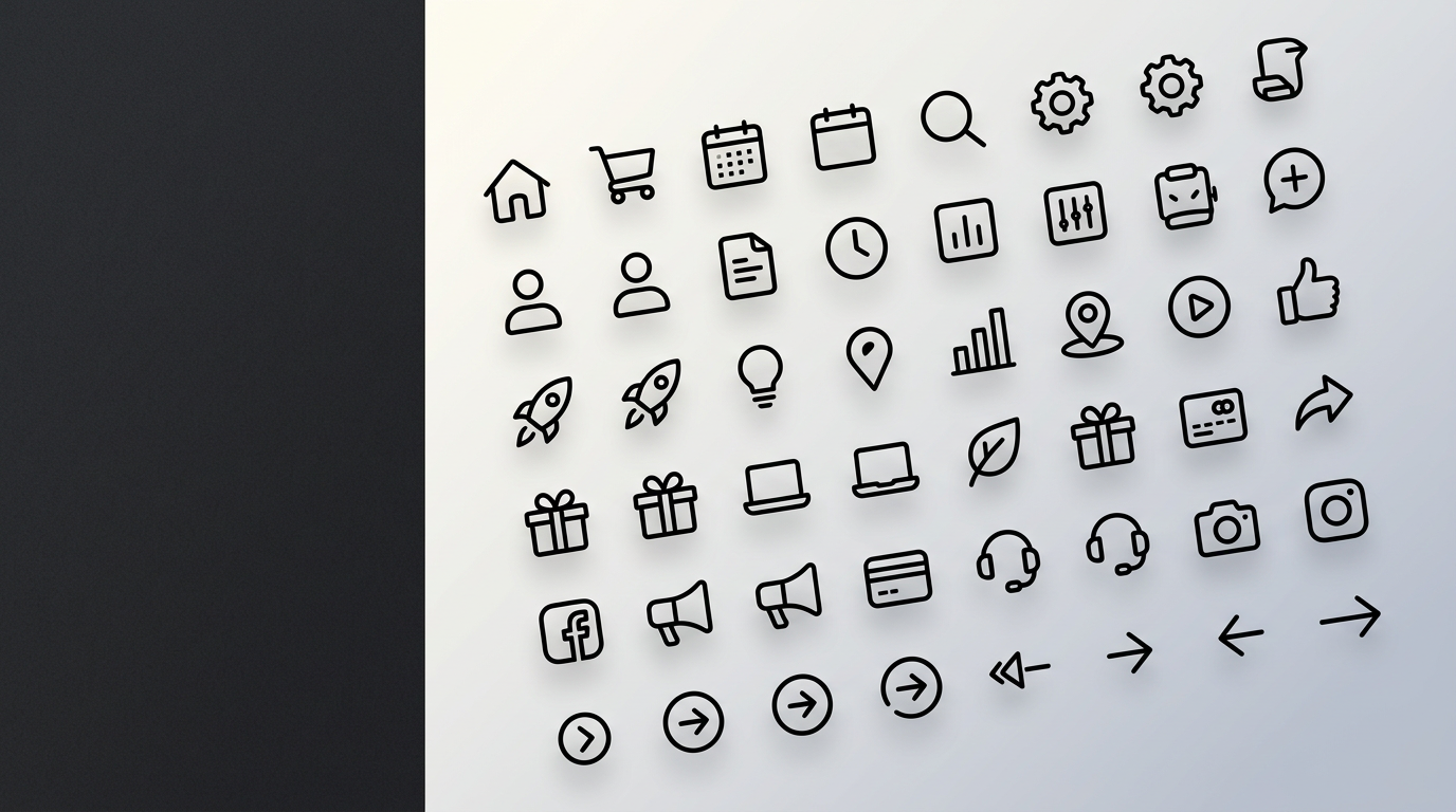 Ultimate Line Icon Pack (2100+ Icons)