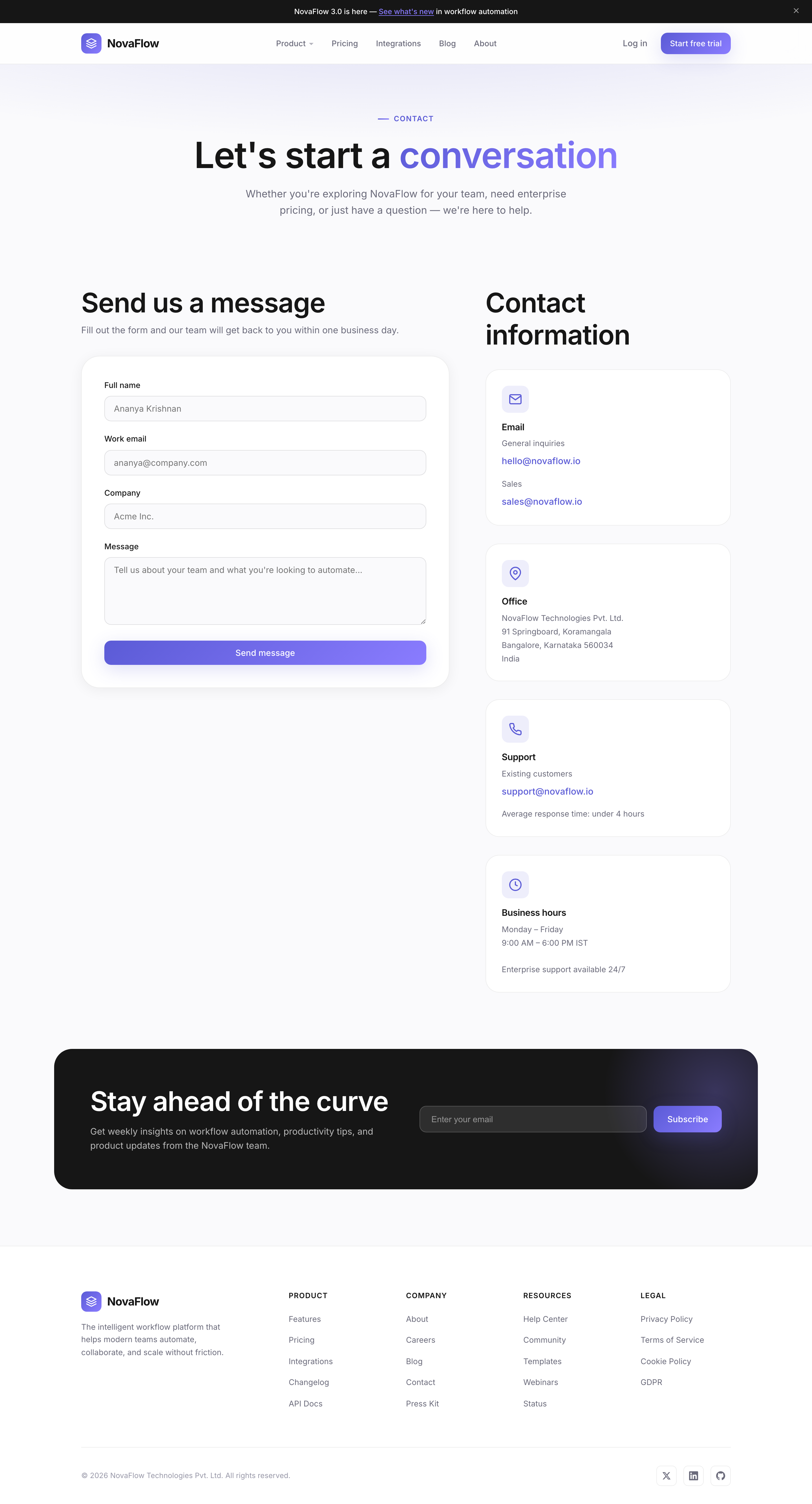 Contact