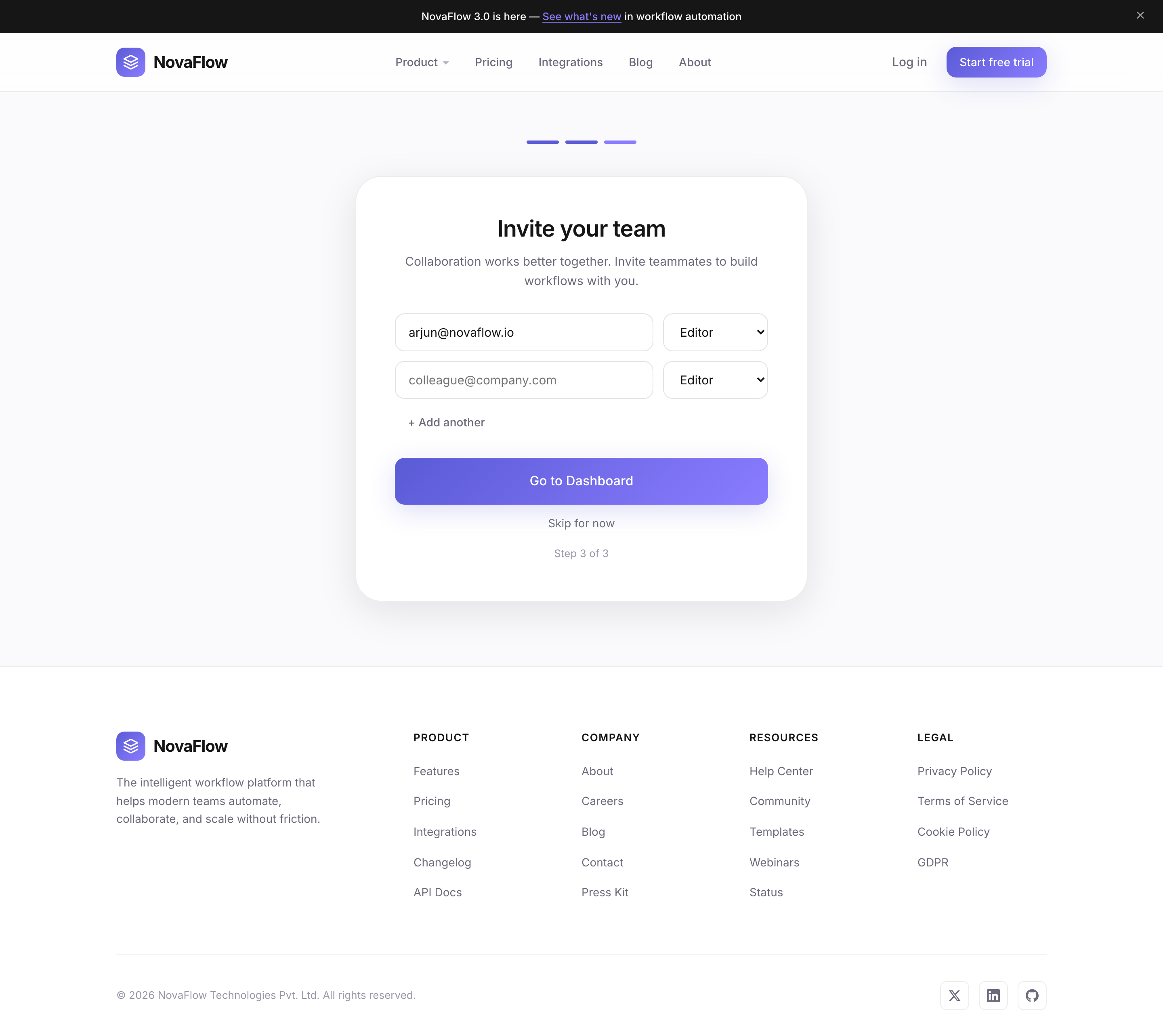 Onboarding Step 3
